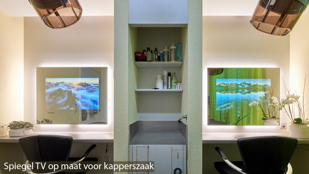 Spiegel TV op maat in interieur
