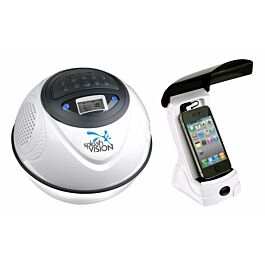 Waterdichte draadloze speaker met Mp3 en FM SplashVision SpeakerBal 2